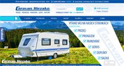 Desktop Screenshot of caravan-slezsko.cz
